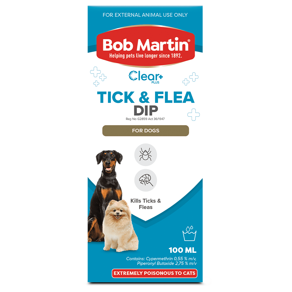 Bob Martin Dog Tick & Flea Dog Dip 100ml